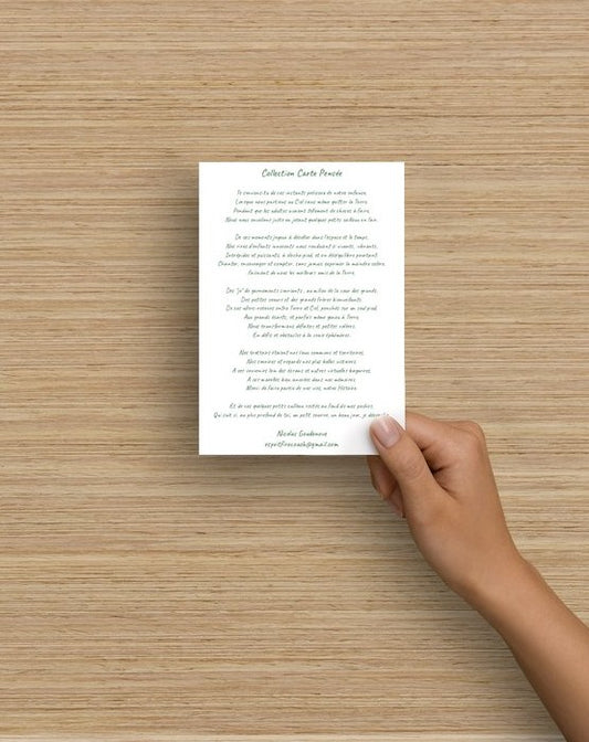 Carte-Pensée Marelle